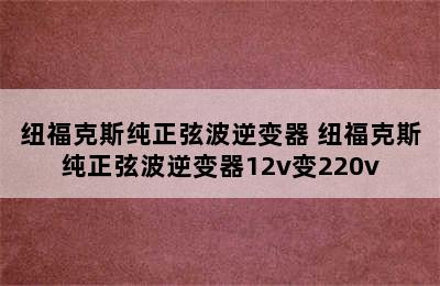 纽福克斯纯正弦波逆变器 纽福克斯纯正弦波逆变器12v变220v